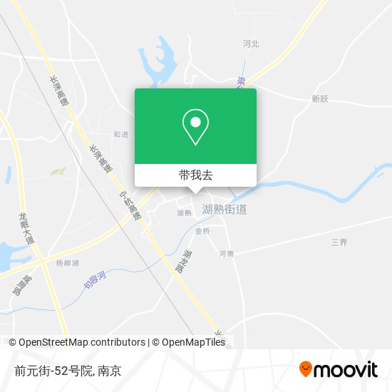 前元街-52号院地图