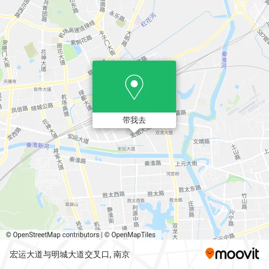 宏运大道与明城大道交叉口地图