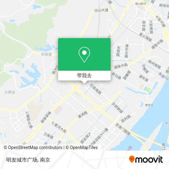 明发城市广场地图