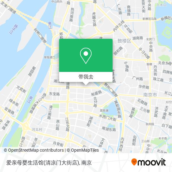 爱亲母婴生活馆(清凉门大街店)地图