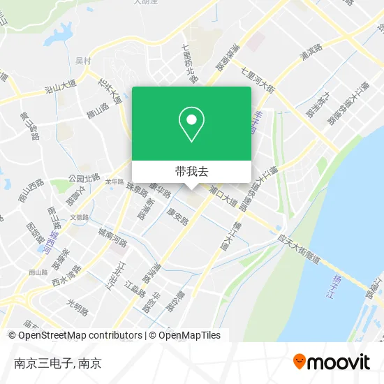 南京三电子地图