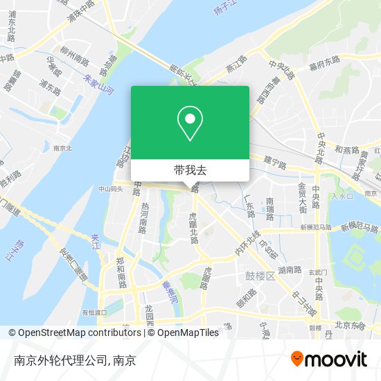 南京外轮代理公司地图