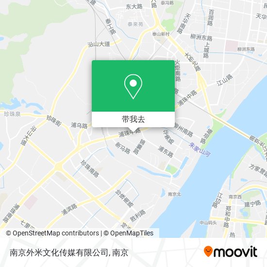 南京外米文化传媒有限公司地图
