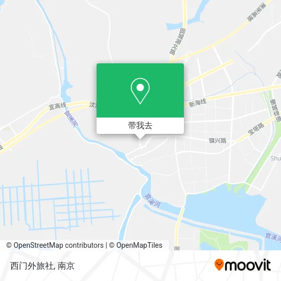 西门外旅社地图