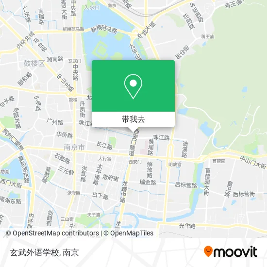 玄武外语学校地图