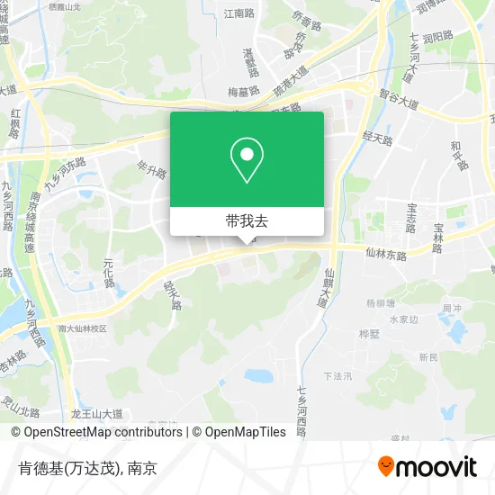 肯德基(万达茂)地图