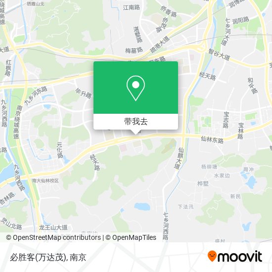 必胜客(万达茂)地图