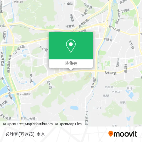必胜客(万达茂)地图