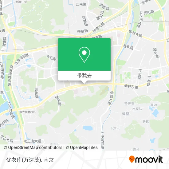 优衣库(万达茂)地图