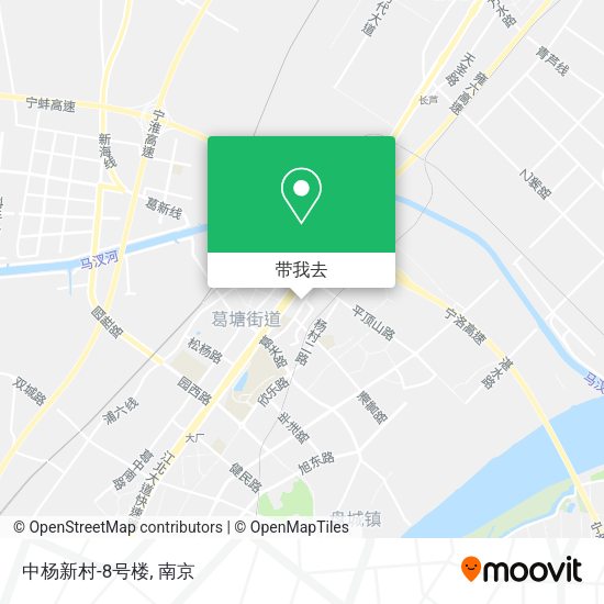 中杨新村-8号楼地图