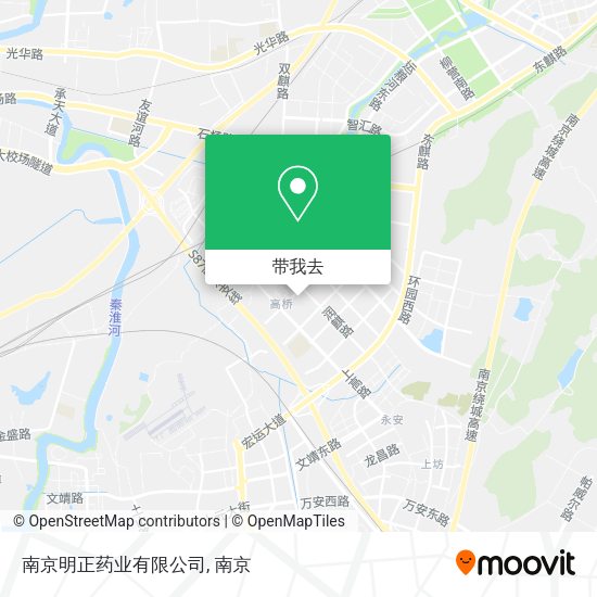 南京明正药业有限公司地图