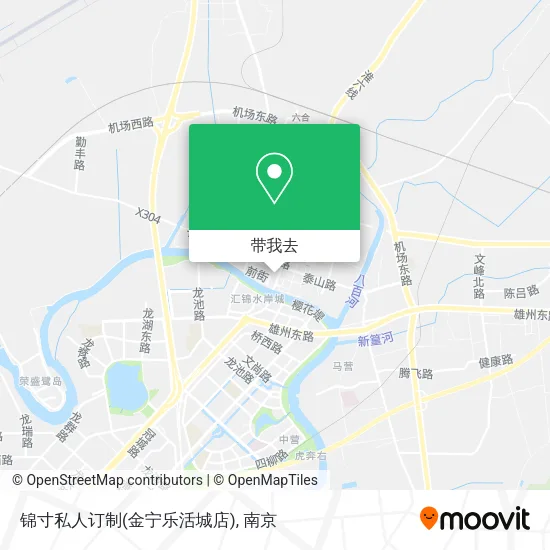 锦寸私人订制(金宁乐活城店)地图