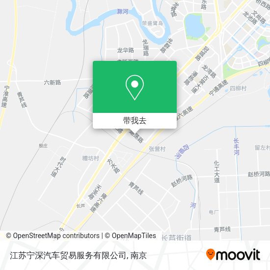 江苏宁深汽车贸易服务有限公司地图