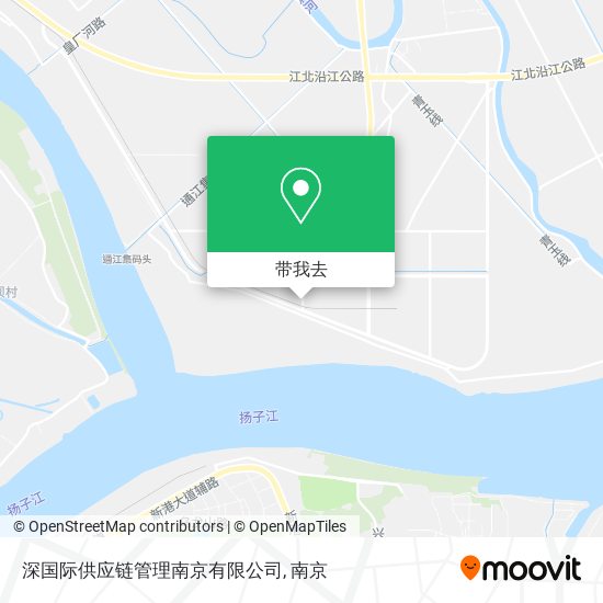 深国际供应链管理南京有限公司地图