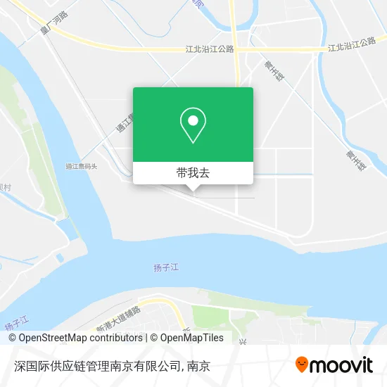 深国际供应链管理南京有限公司地图