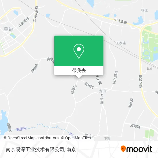 南京易深工业技术有限公司地图