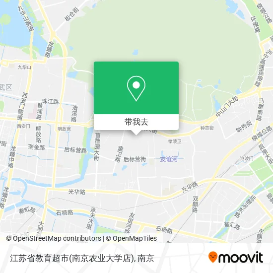 江苏省教育超市(南京农业大学店)地图