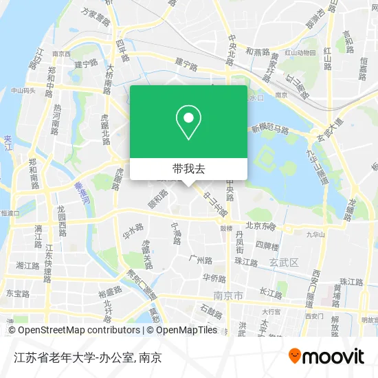 江苏省老年大学-办公室地图