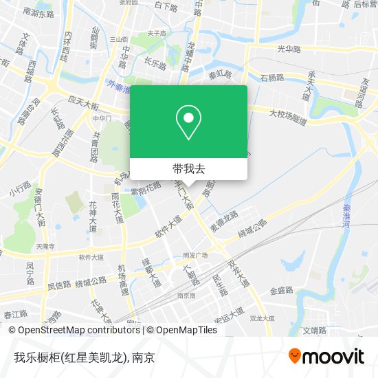 我乐橱柜(红星美凯龙)地图