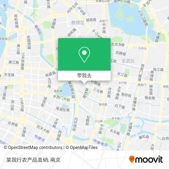 菜我行农产品直销地图