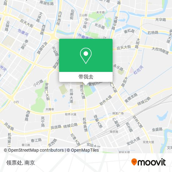 领票处地图