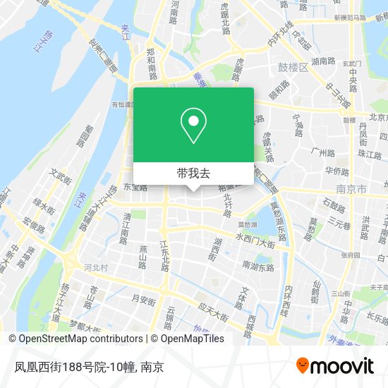 凤凰西街188号院-10幢地图