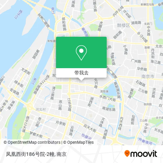 凤凰西街186号院-2幢地图