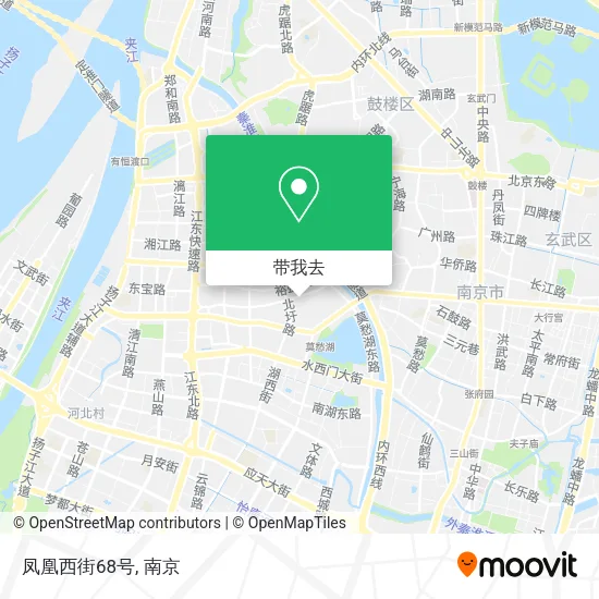 凤凰西街68号地图