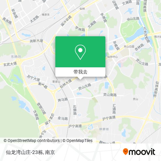 仙龙湾山庄-23栋地图