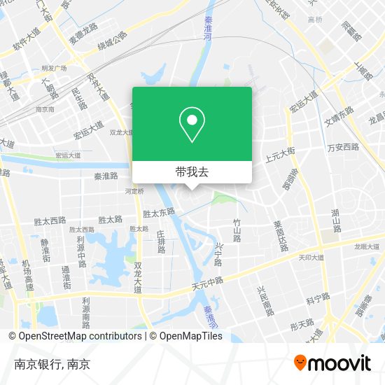 南京银行地图