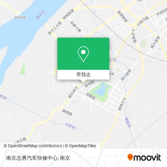 南京志勇汽车快修中心地图