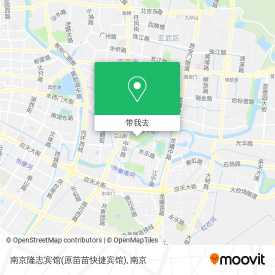 南京隆志宾馆(原苗苗快捷宾馆)地图