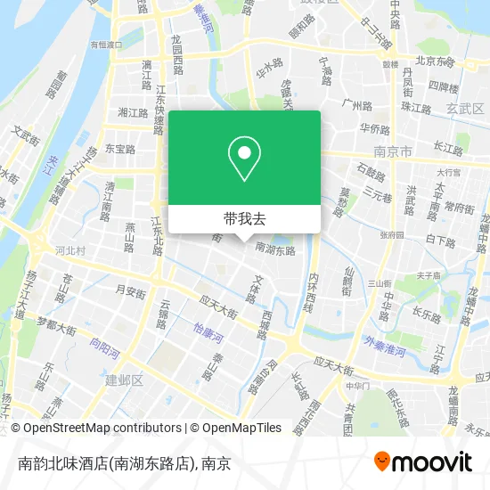 南韵北味酒店(南湖东路店)地图