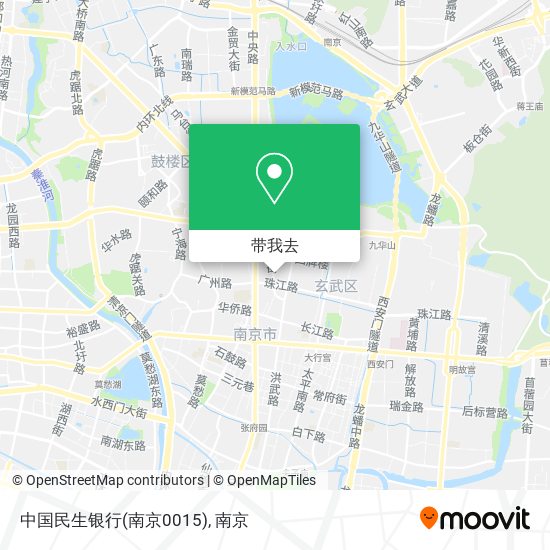 中国民生银行(南京0015)地图