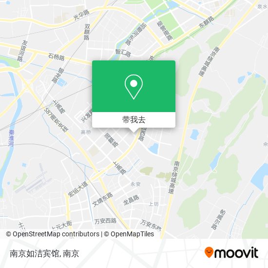 南京如洁宾馆地图
