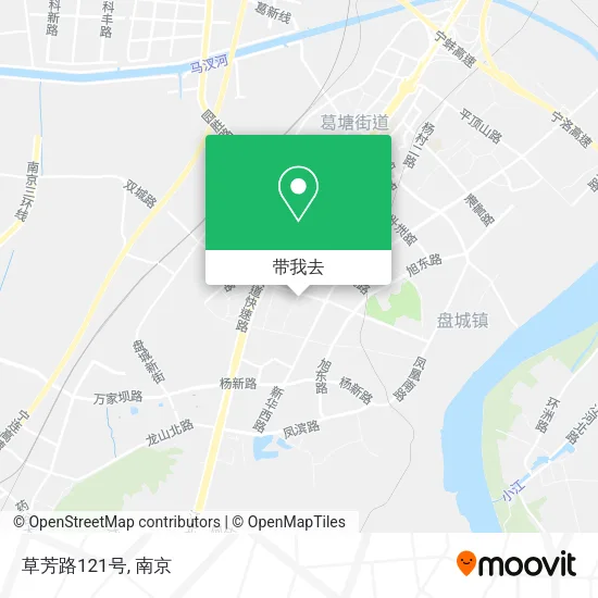 草芳路121号地图