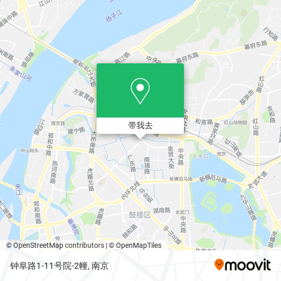 钟阜路1-11号院-2幢地图