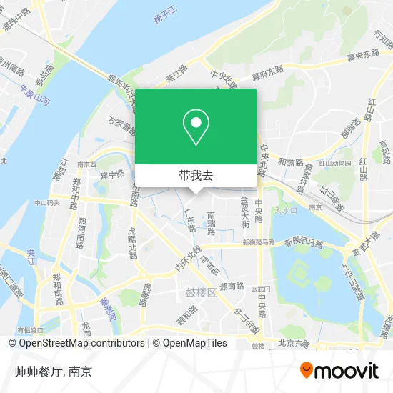 帅帅餐厅地图