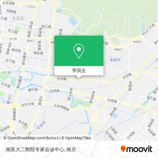 南医大二附院专家会诊中心地图