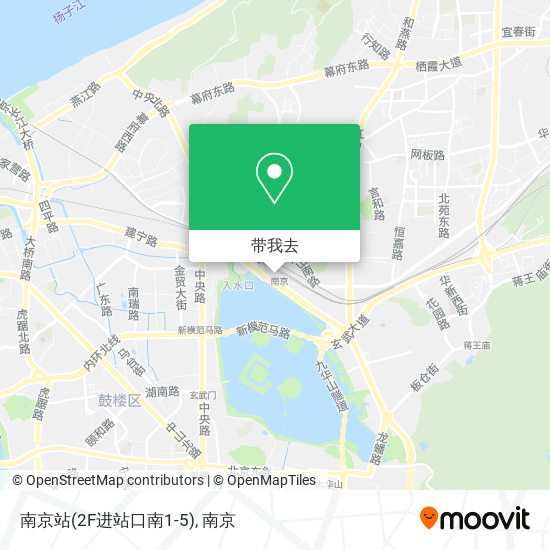 南京站(2F进站口南1-5)地图