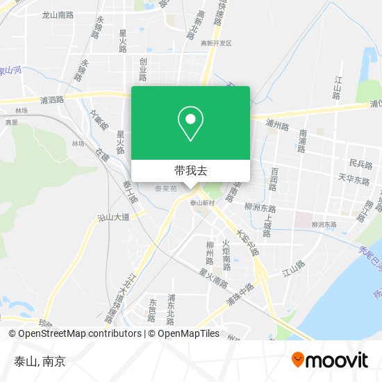泰山地图
