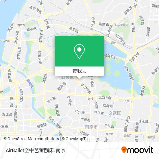 AirBallet空中芭蕾蹦床地图