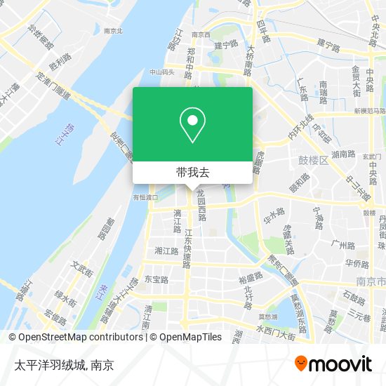 太平洋羽绒城地图