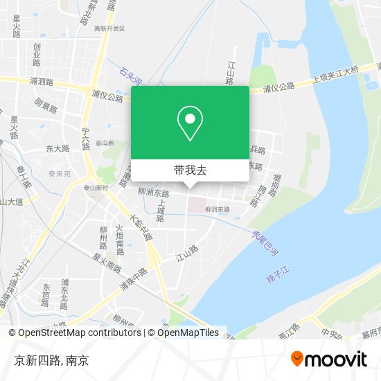 京新四路地图