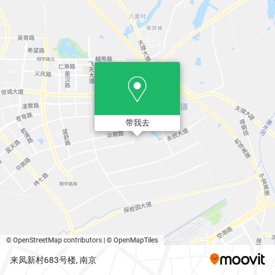 来凤新村683号楼地图