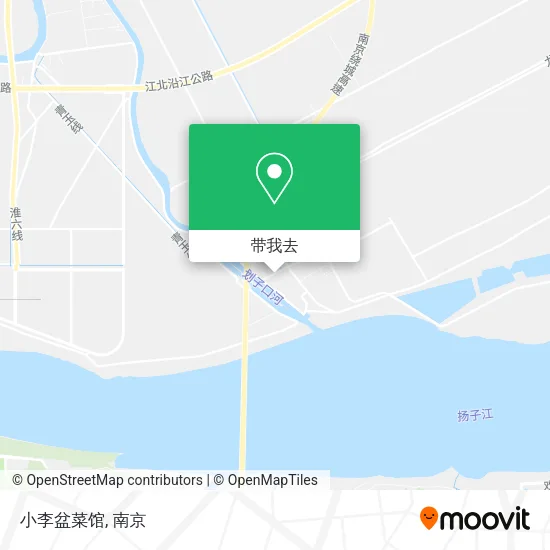 小李盆菜馆地图