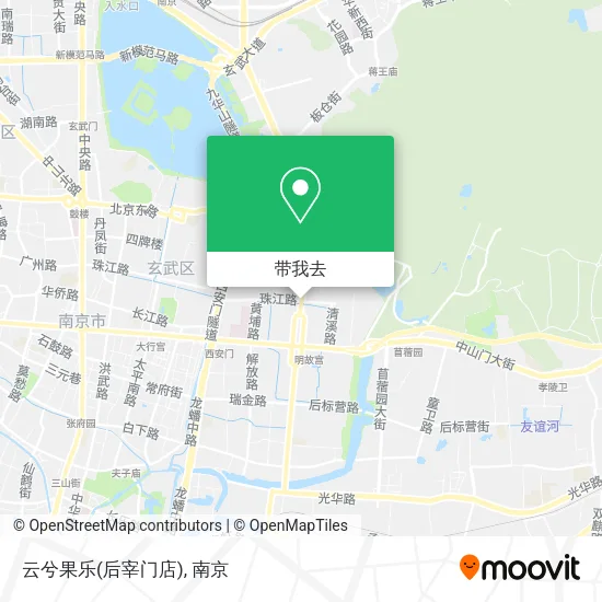云兮果乐(后宰门店)地图