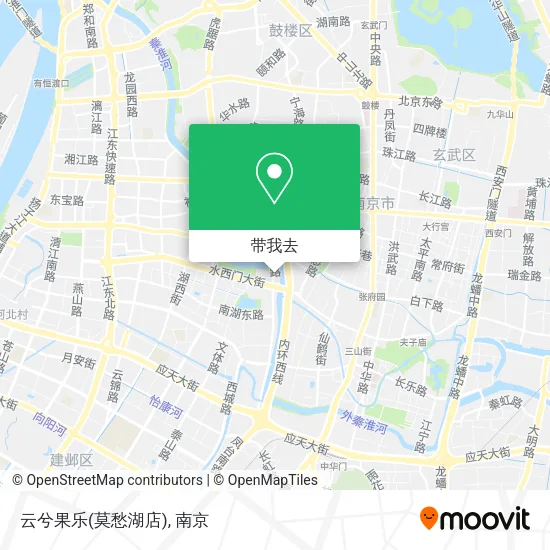 云兮果乐(莫愁湖店)地图