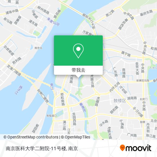南京医科大学二附院-11号楼地图