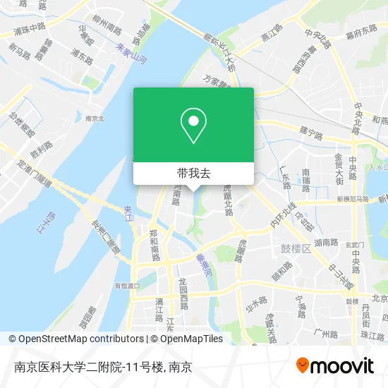 南京医科大学二附院-11号楼地图